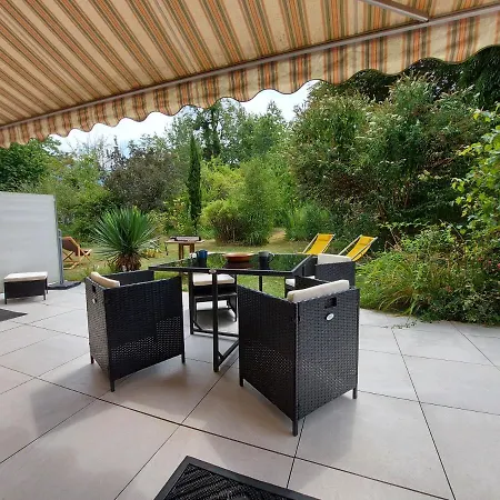 Centre St Jorioz : Charmant Et Spacieux Studio Avec Terrasse Et Jardin Privatif Saint-Jorioz Exterior foto